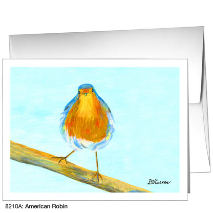 American Robin, Greeting Card (8210A)