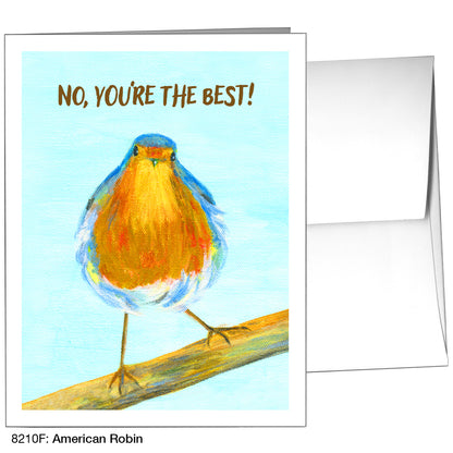 American Robin, Greeting Card (8210F)