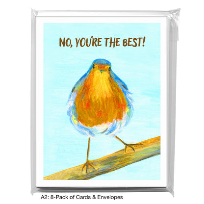 American Robin, Greeting Card (8210F)