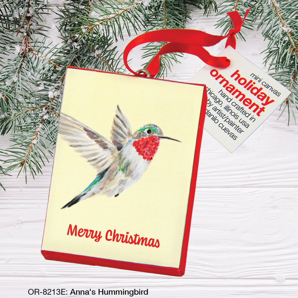 Anna's Hummingbird, Ornament (OR-8213E)