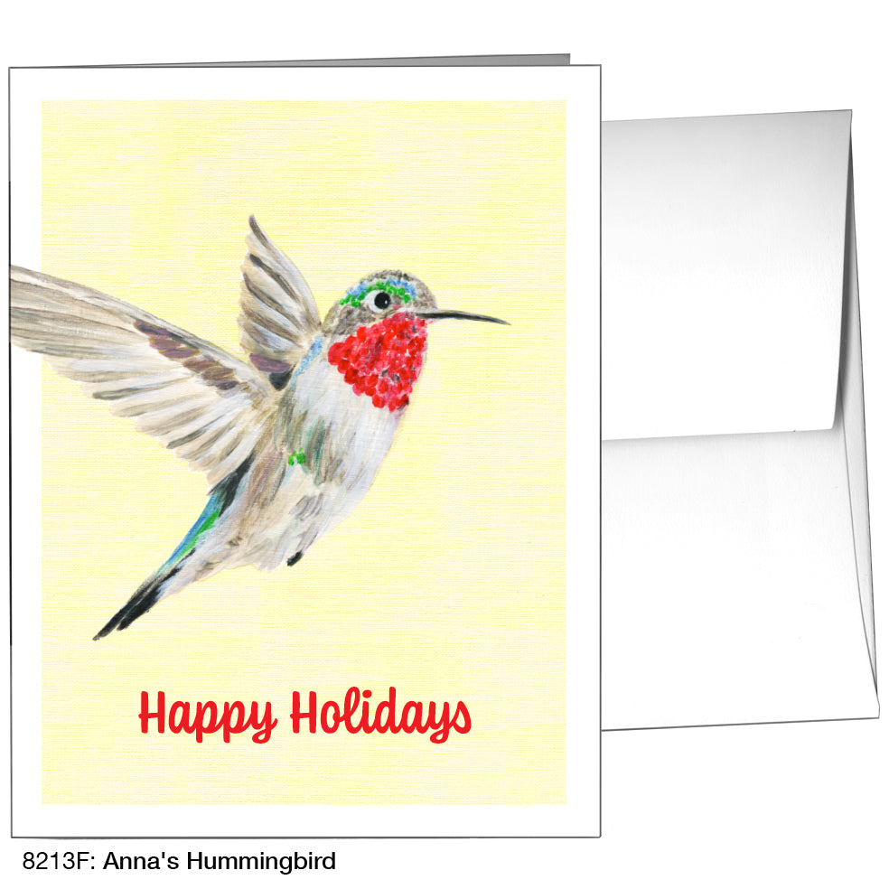 Anna's Hummingbird, Greeting Card (8213F)