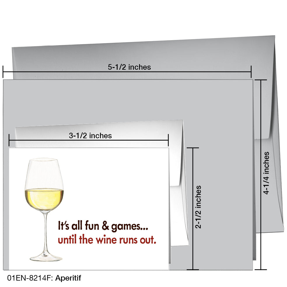 Aperitif, Greeting Card (8214F)