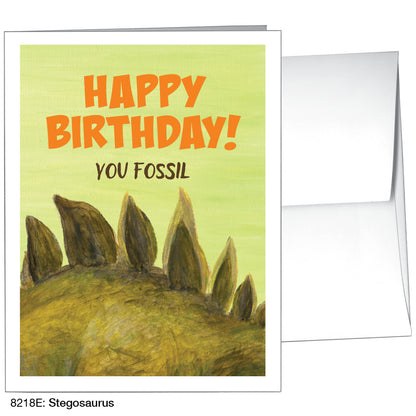 Stegosaurus, Greeting Card (8218E)