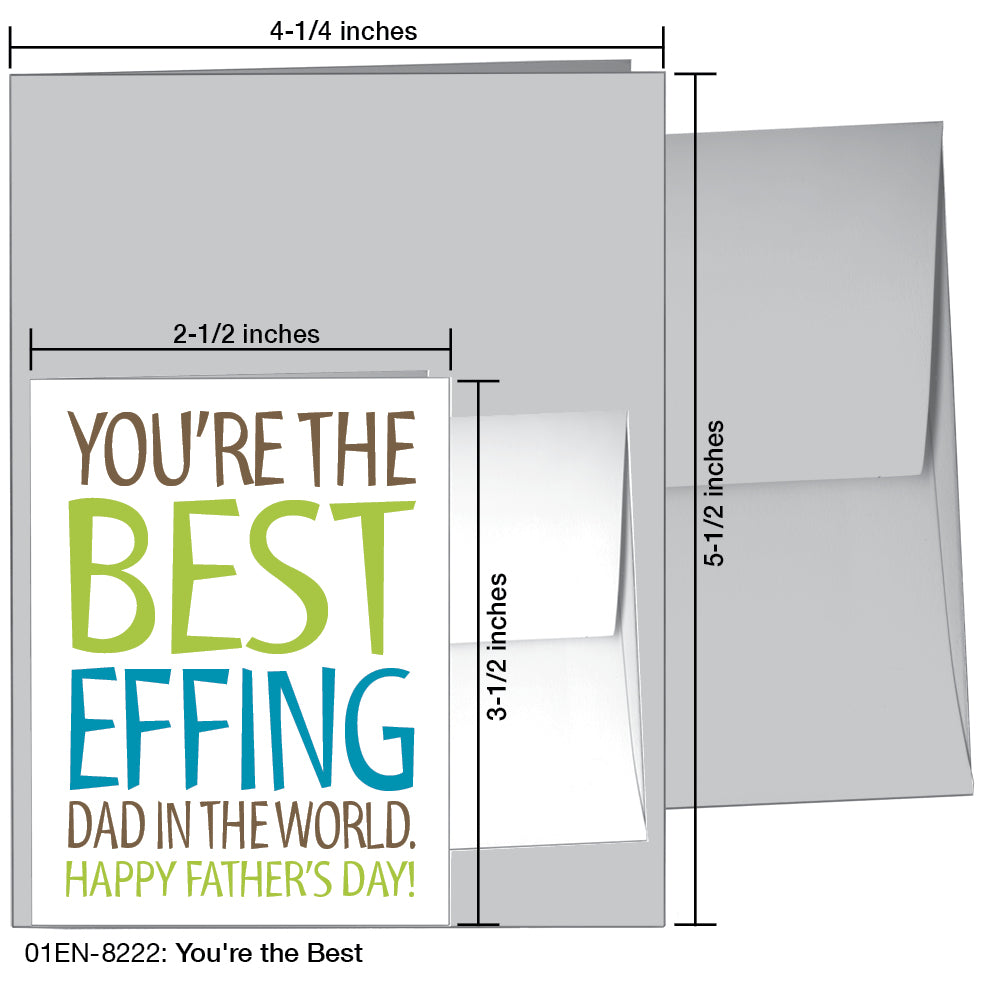 You're the Best, Greeting Card (8222)