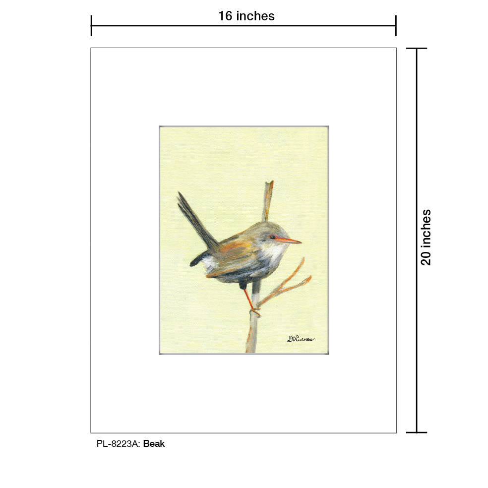 Beak, Print (#8223A)