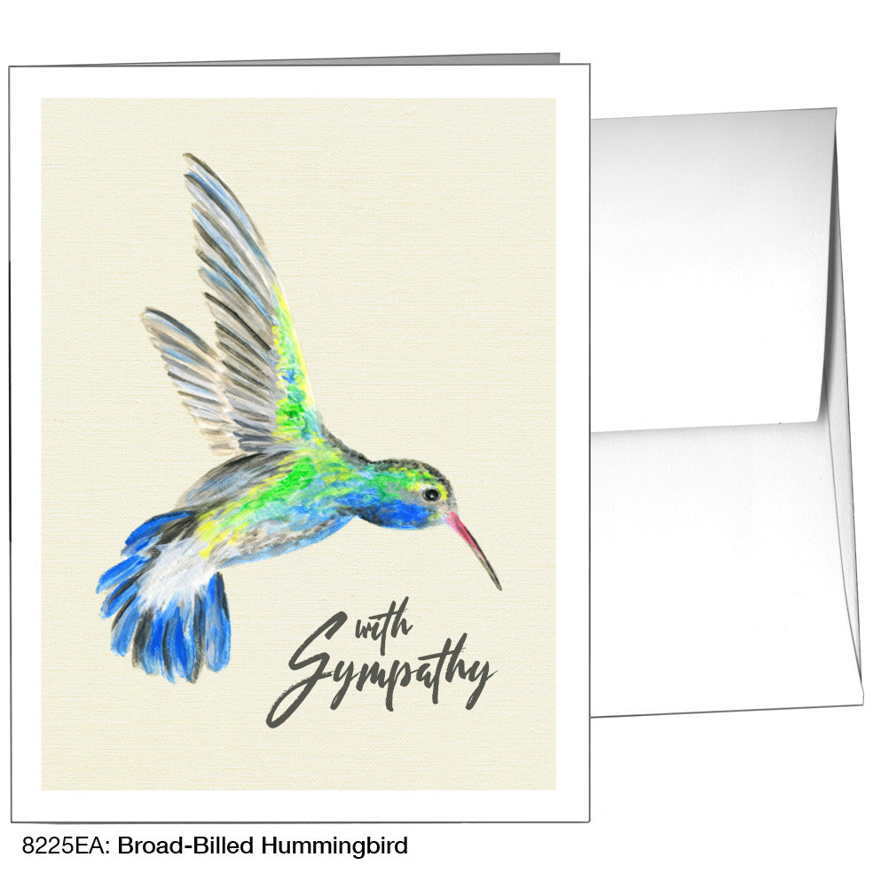 Broad-Billed Hummingbird, Greeting Card (8225EA)