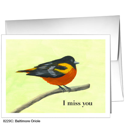 Baltimore Oriole, Greeting Card (8229C)