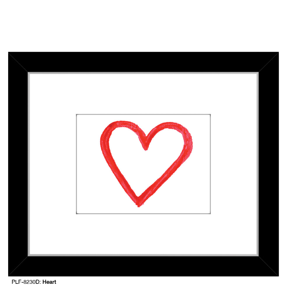 Heart, Print (#8230D)