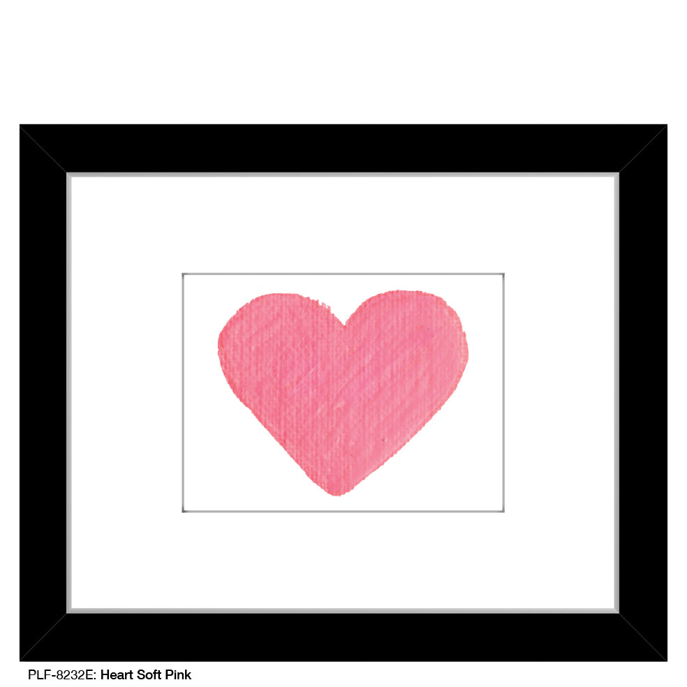 Heart Soft Pink, Print (#8232E)