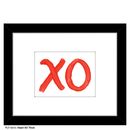 Heart XO Thick, Print (#8235)