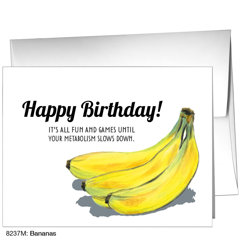 Bananas, Greeting Card (8237M)