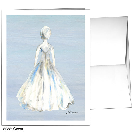 Gown, Greeting Card (8238)