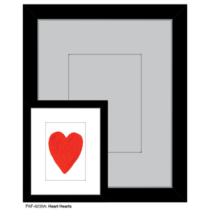 Heart Hearts, Print (#8239A)