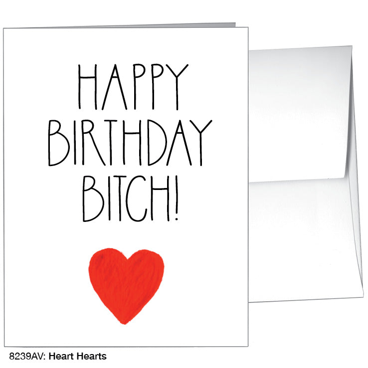 Heart Hearts, Greeting Card (8239AV)