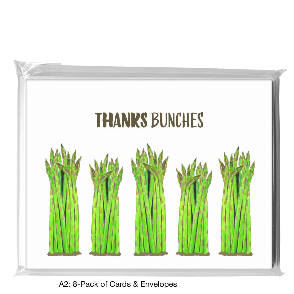 Asparagus Bundle, Greeting Card (8240A)