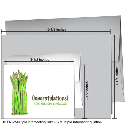 Asparagus Bundle, Greeting Card (8240B)