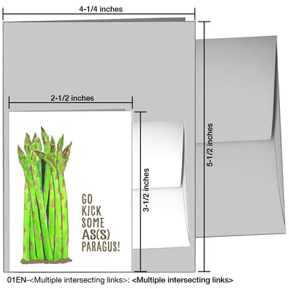 Asparagus Bundle, Greeting Card (8240C)