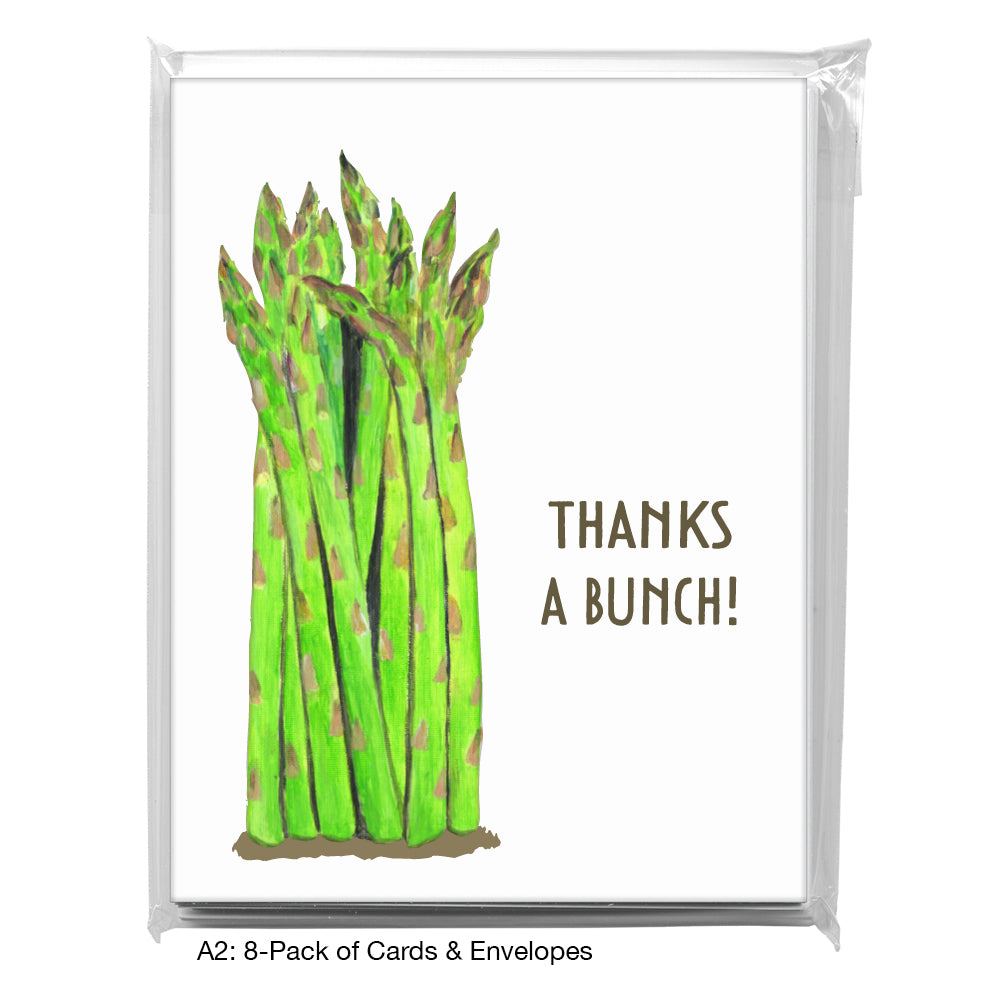 Asparagus Bundle, Greeting Card (8240D)