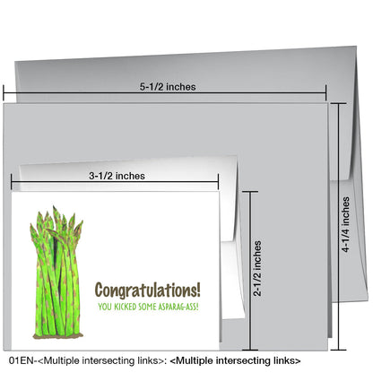 Asparagus Bundle, Greeting Card (8240F)