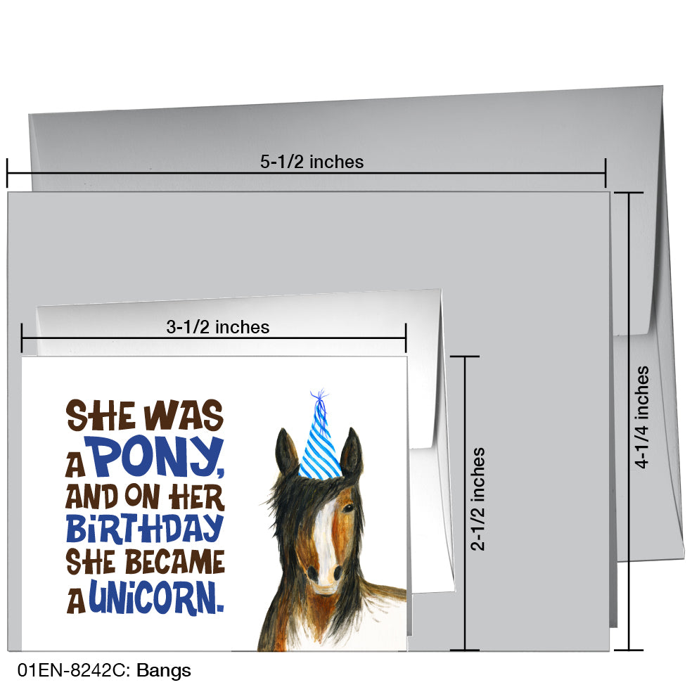 Bangs, Greeting Card (8242C)