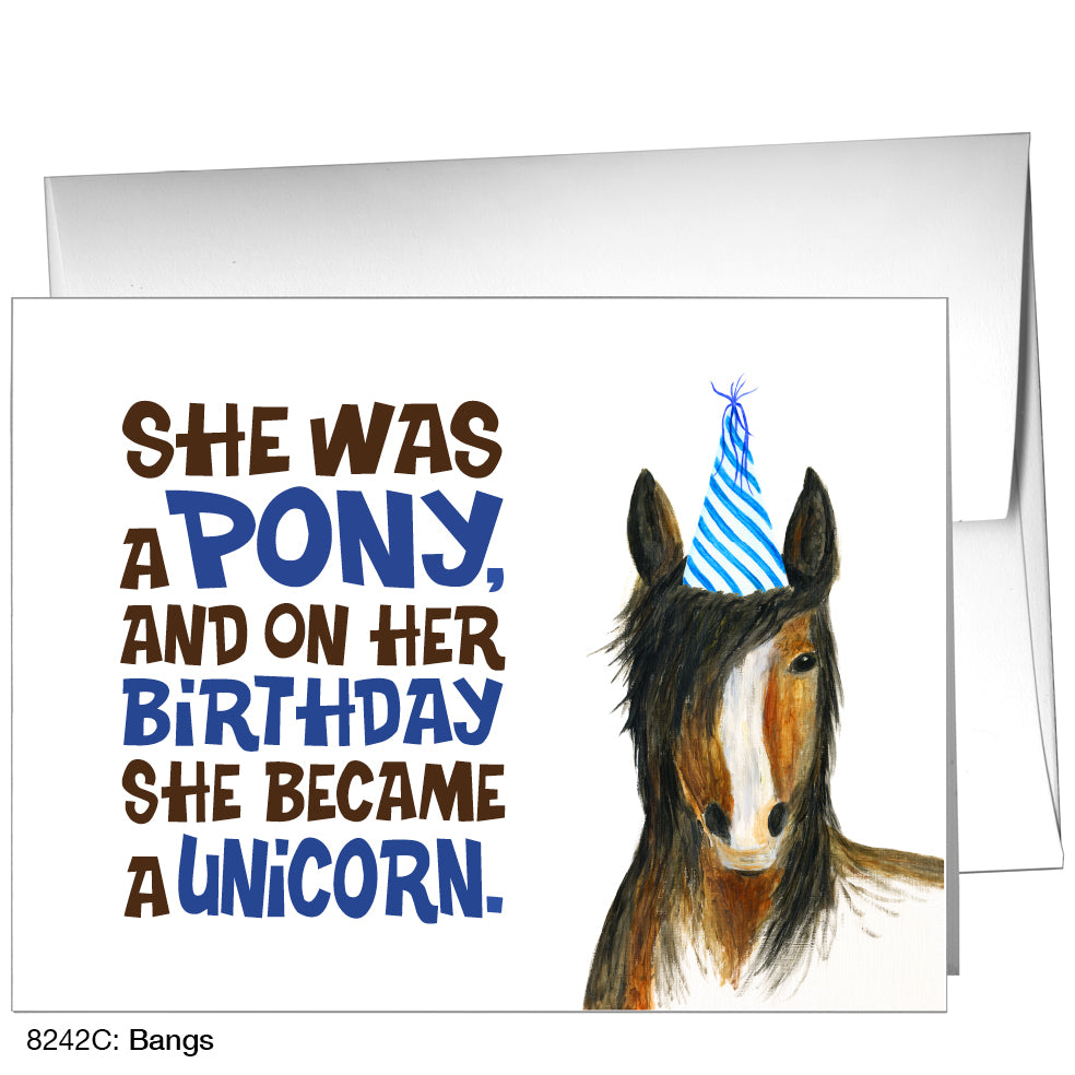 Bangs, Greeting Card (8242C)