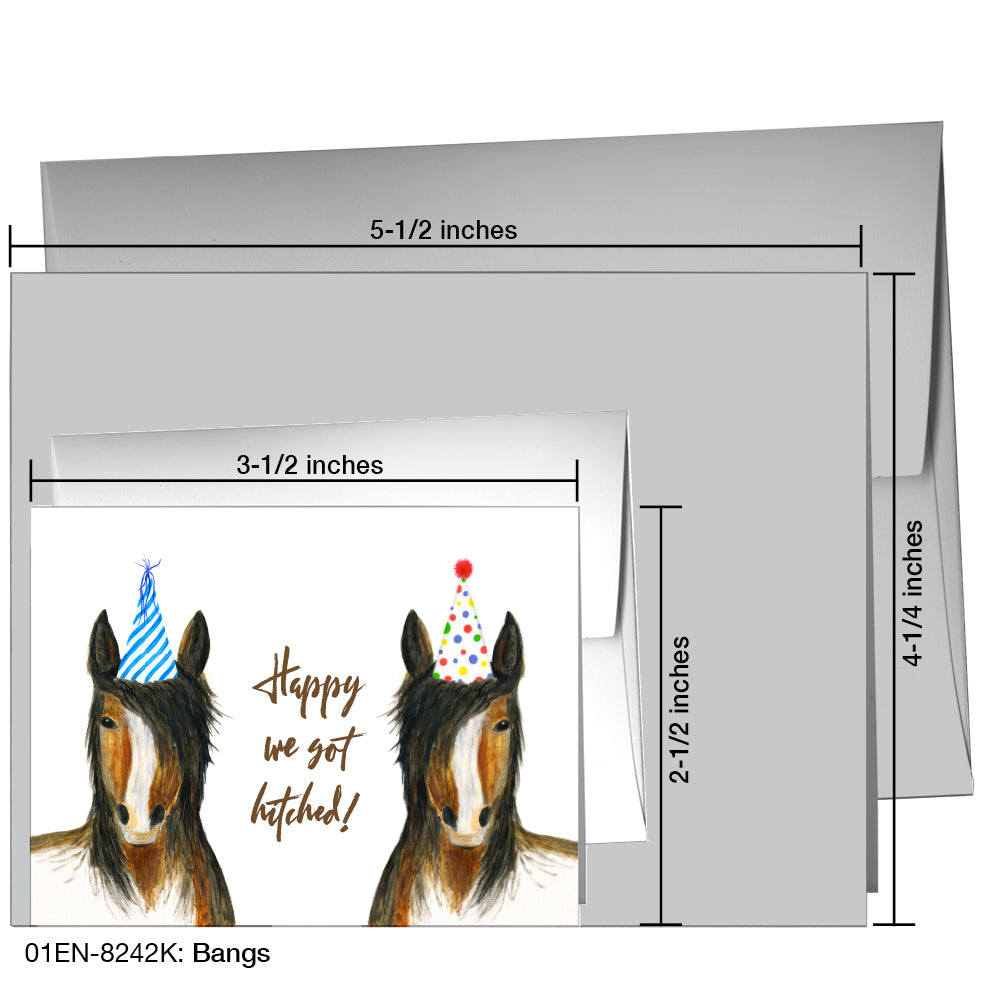 Bangs, Greeting Card (8242K)