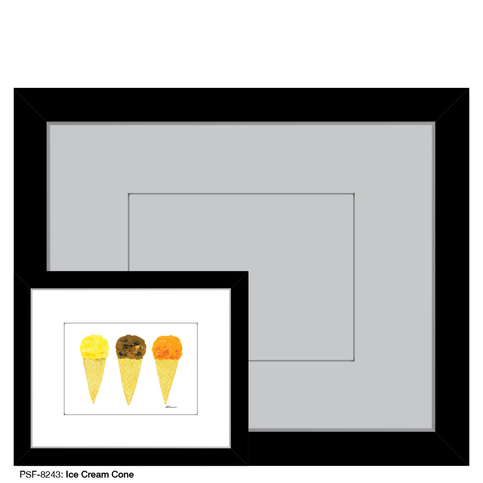 Ice Cream Cone, Print (#8243)