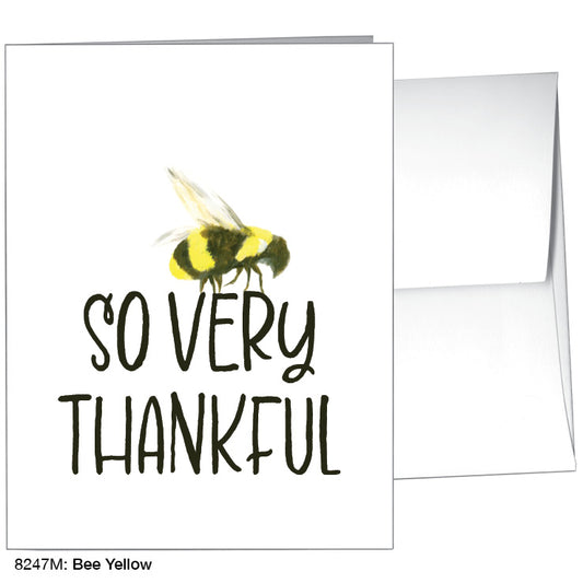 Bee Yellow, Greeting Card (8247M)