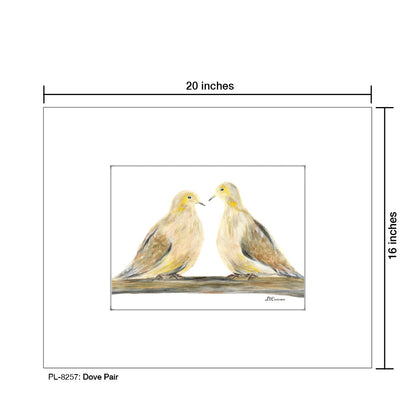 Dove Pair, Print (#8257)