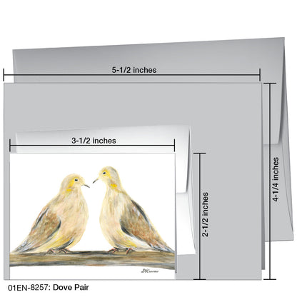 Dove Pair, Greeting Card (8257)