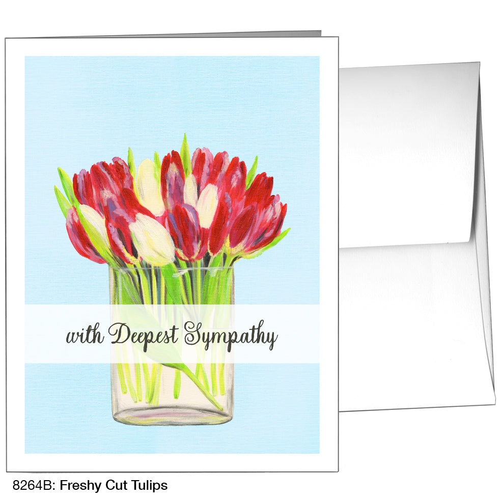 Freshly Cut Tulips, Greeting Card (8264B)