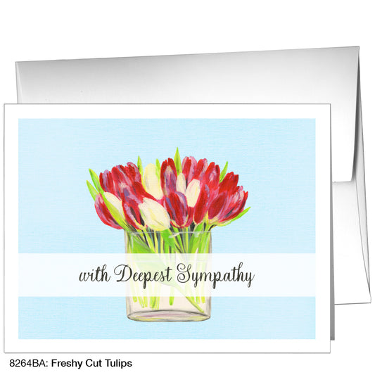 Freshly Cut Tulips, Greeting Card (8264BA)