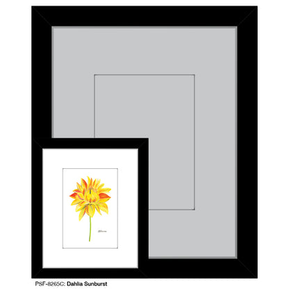 Dahlia Sunburst, Print (#8265C)