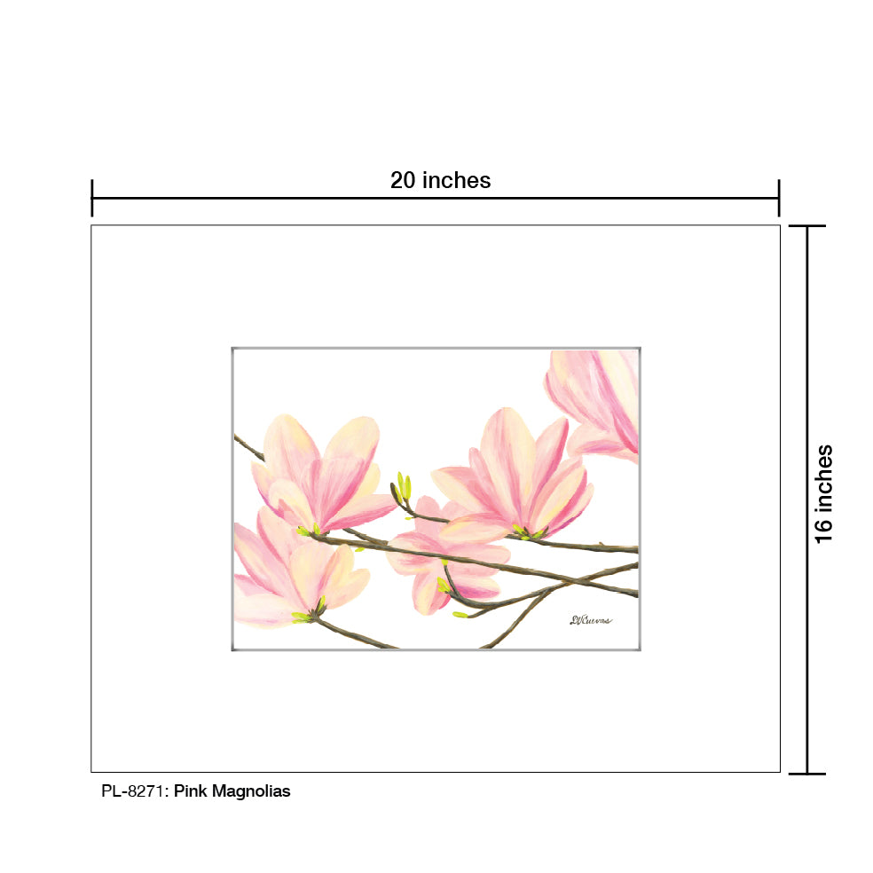 Pink Magnolias, Print (#8271)