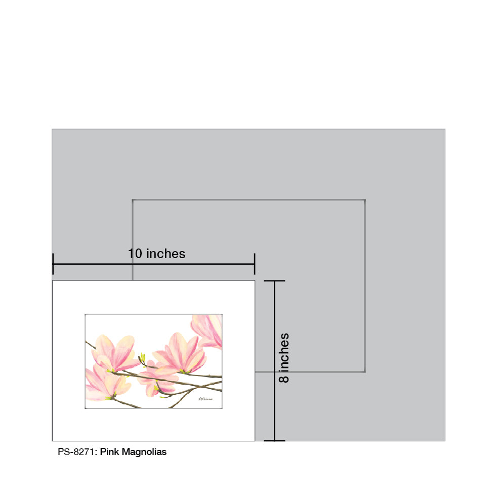 Pink Magnolias, Print (#8271)