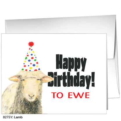 Lamb, Greeting Card (8275Y)