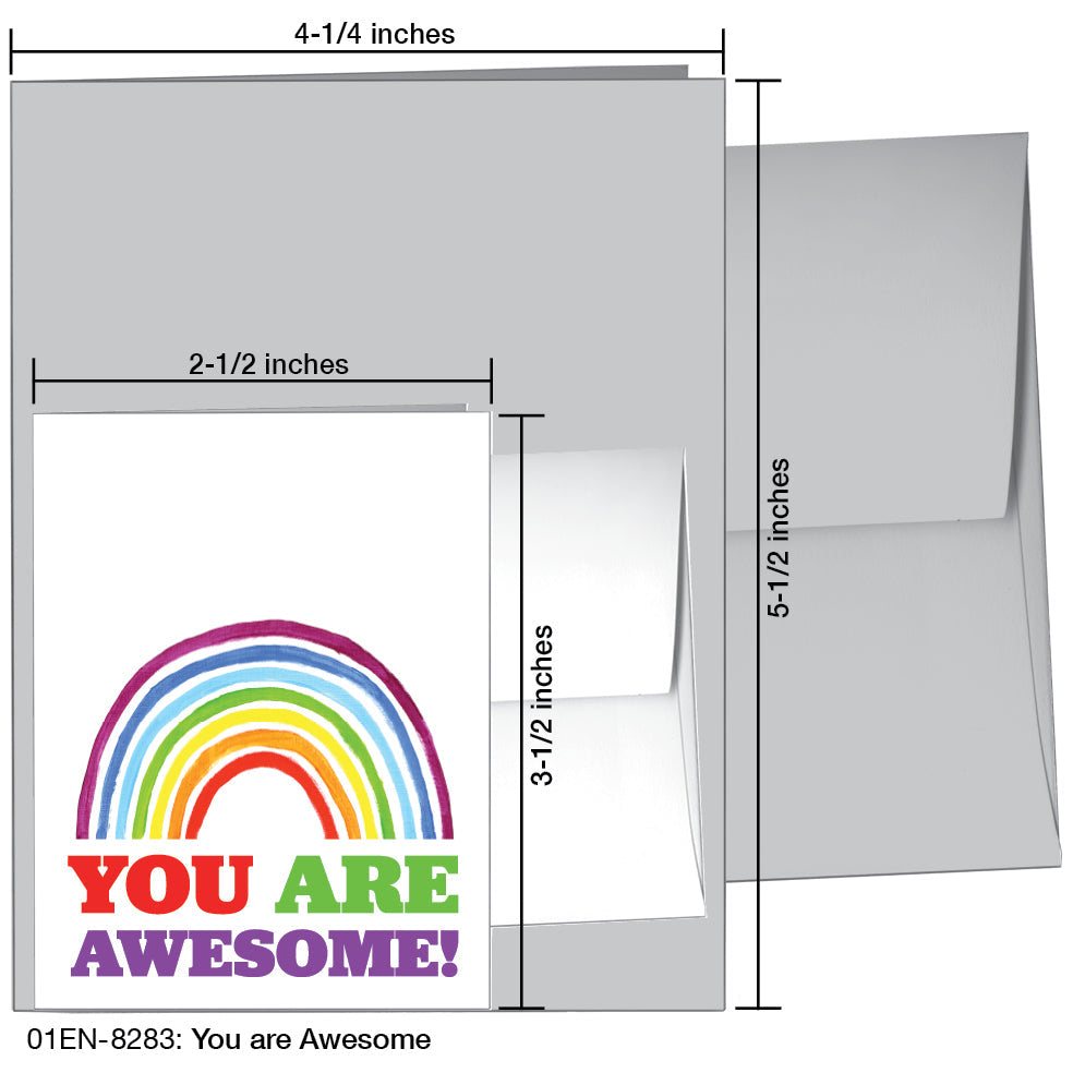 You Are Awesome, Greeting Card (8283)