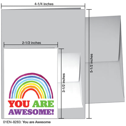 You Are Awesome, Greeting Card (8283)