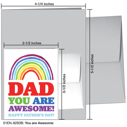 You Are Awesome, Greeting Card (8283B)