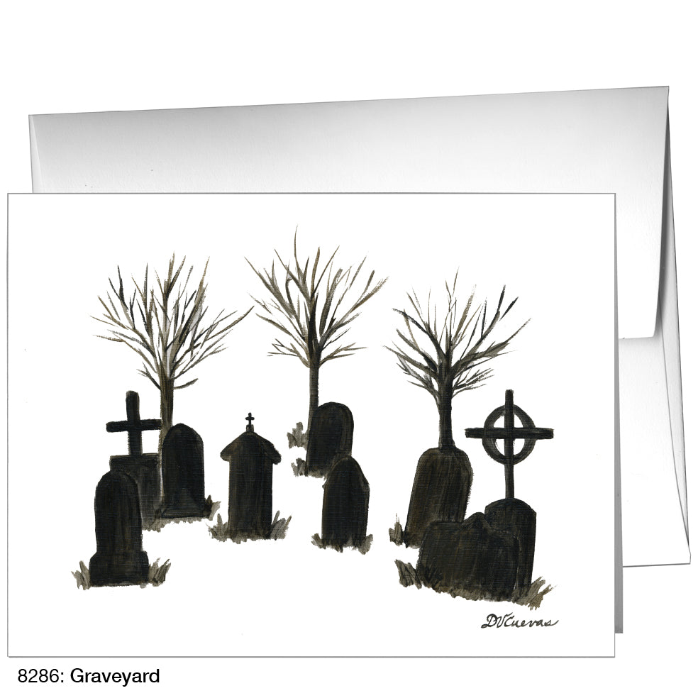 Graveyard, Greeting Card (8286)