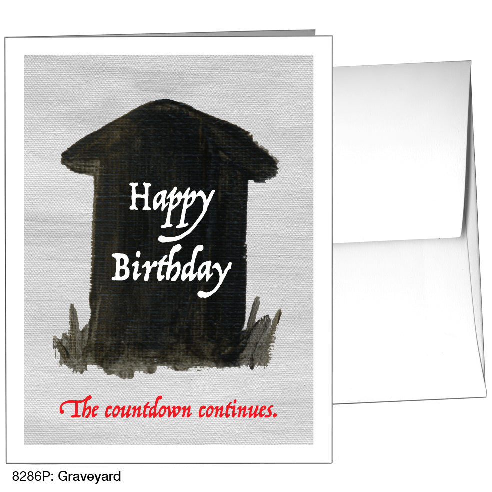 Graveyard, Greeting Card (8286P)