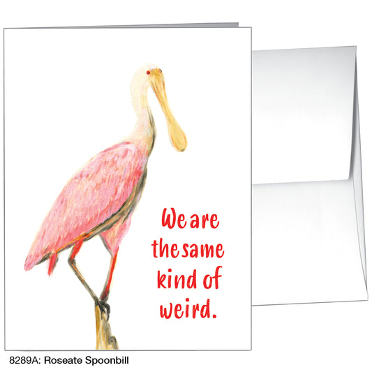 Roseate Spoonbill, Greeting Card (8289A)