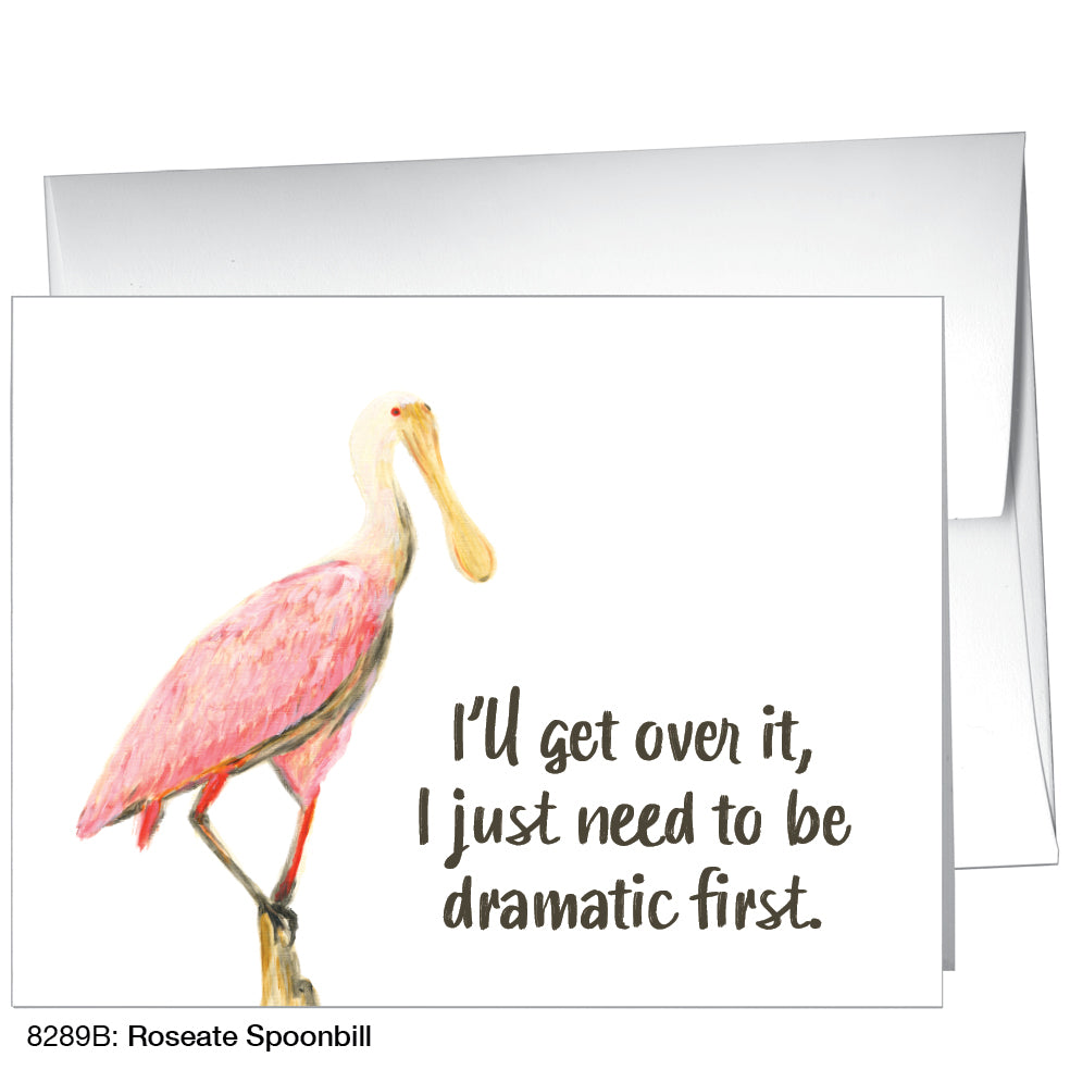 Roseate Spoonbill, Greeting Card (8289B)