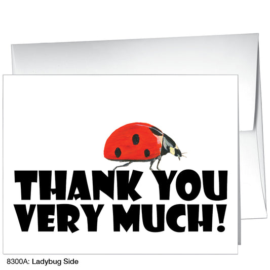 Ladybug Side, Greeting Card (8300A)