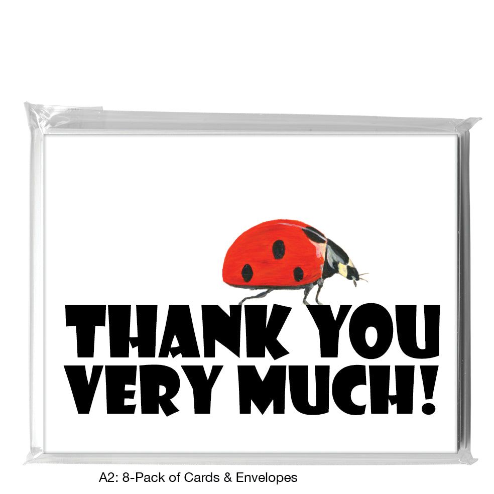 Ladybug Side, Greeting Card (8300A)