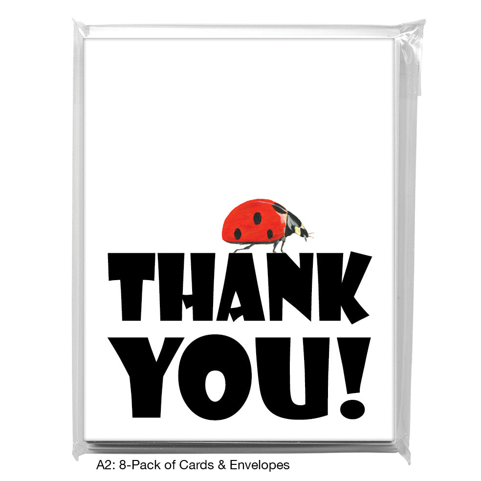 Ladybug Side, Greeting Card (8300G)