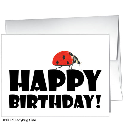 Ladybug Side, Greeting Card (8300P)