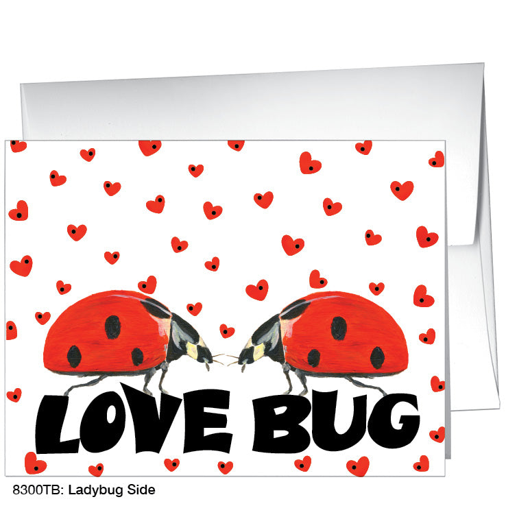 Ladybug Side, Greeting Card (8300TB)