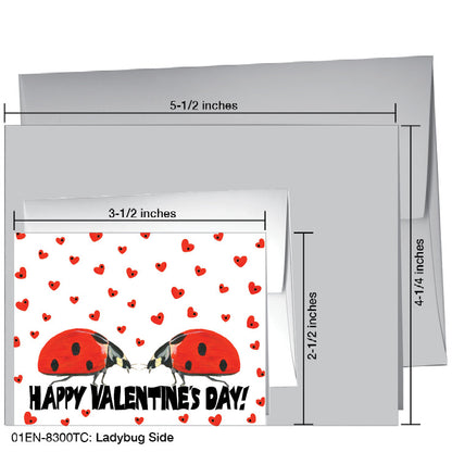 Ladybug Side, Greeting Card (8300TC)