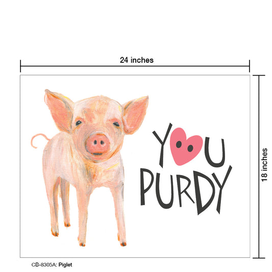 Piglet, Card Board (8305A)